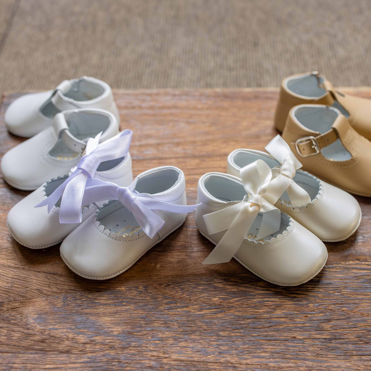 Sapato Mercedita Batizado Bebé