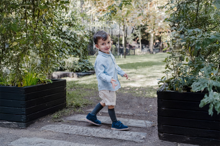 Botas Safari com tiras aderentes  