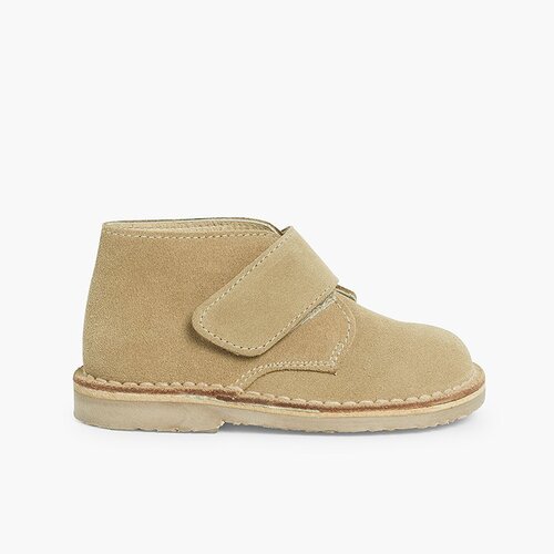 Botas Safari com tiras aderentes   Areia