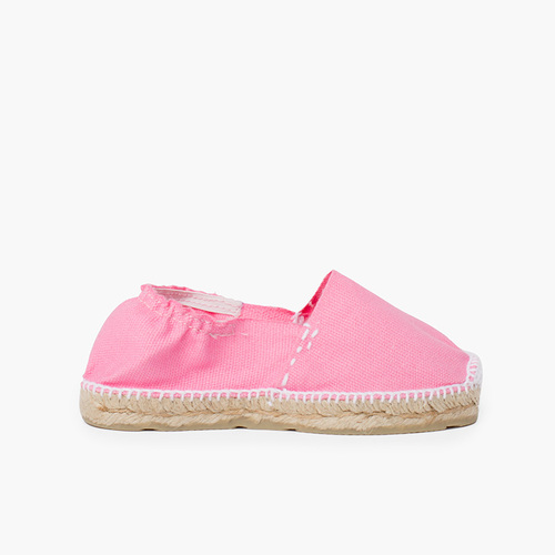 Alpargatas Crianças com elástico Rosa