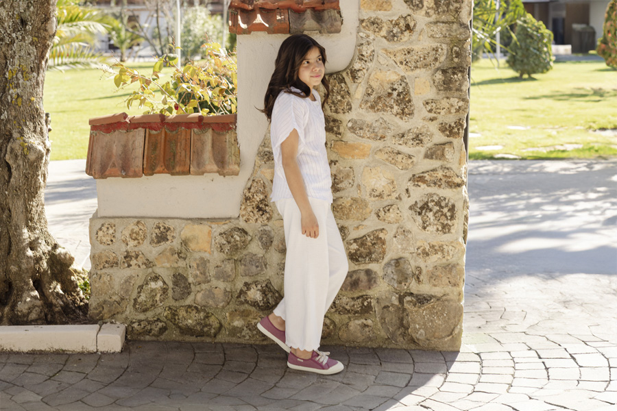 Ténis Tela Biqueira Borracha Atacadores
