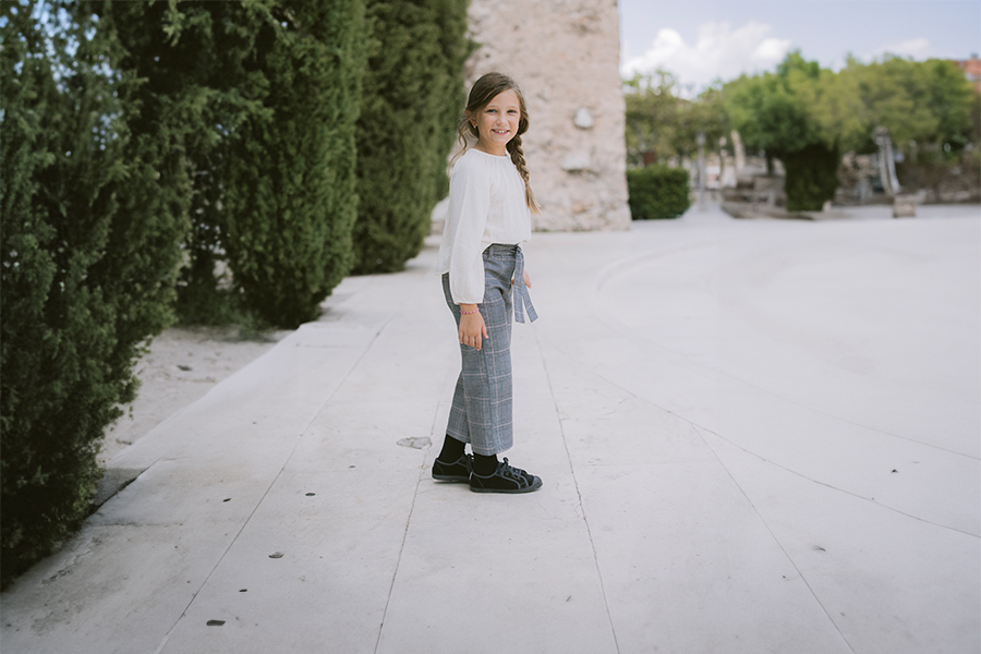 Ténis Criança Veludo com atacadores 