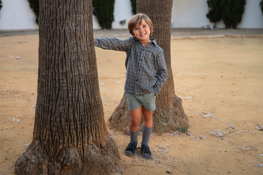 Ténis Criança Veludo com atacadores 