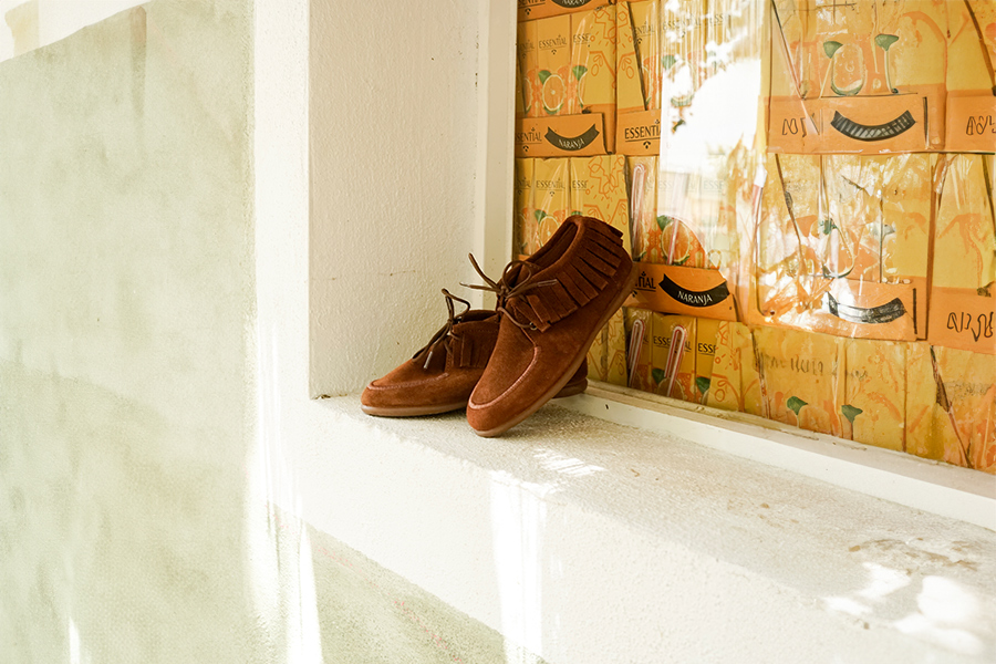 Botins de Franjas para Crianças e Mulher