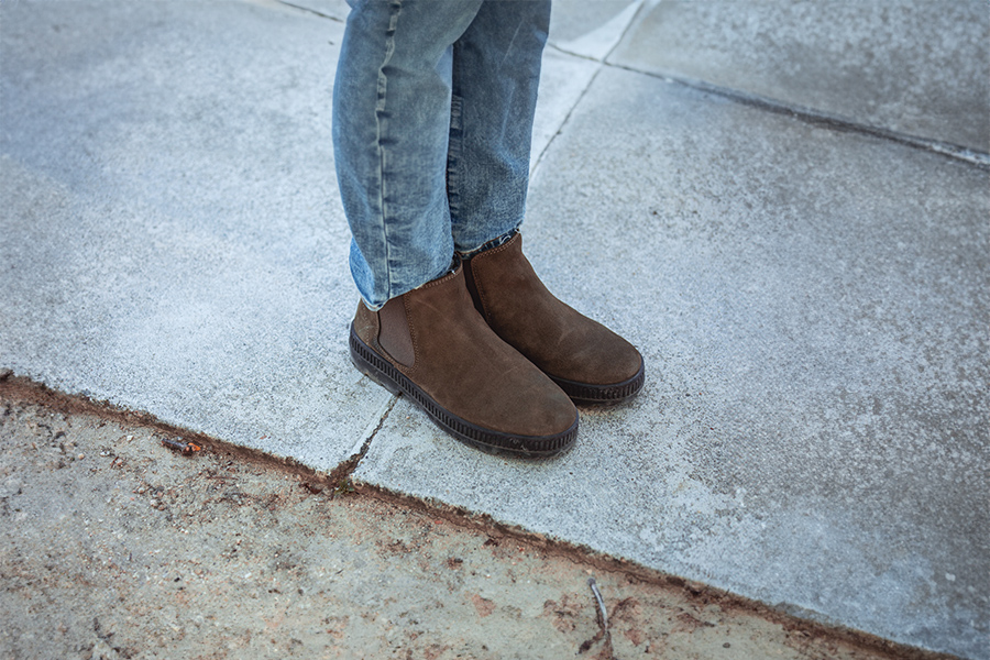 Botas Criança Sola Track com Elástico
