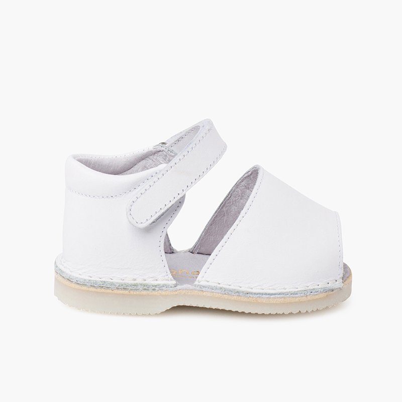 Menorquinas bebé pele tira aderente Branco