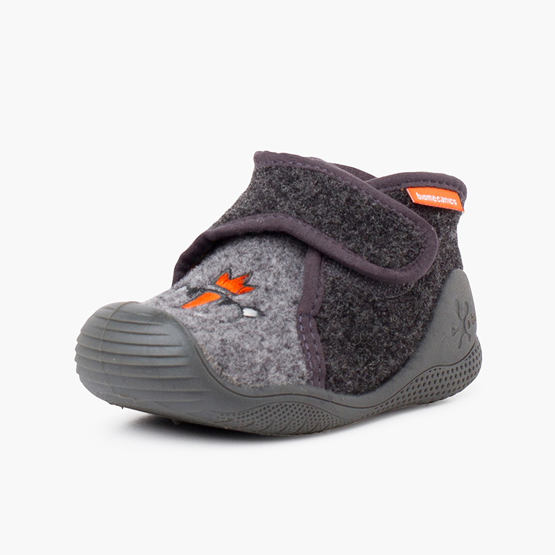 Pantufas Biomecanics biqueira reforçada Cinzento