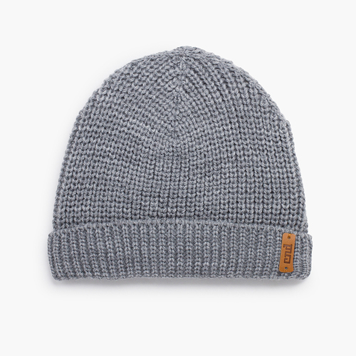 Gorro crianças ponto inglês Cinzento