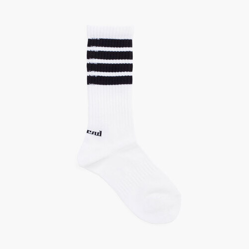 Meias sport Cóndor riscas horizontais Branco