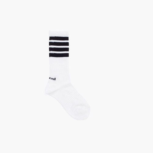 Meias sport Cóndor riscas horizontais Branco