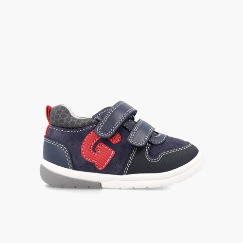 Sapatilhas desportivas Garvalín duplo fecho aderente Azul Marinho