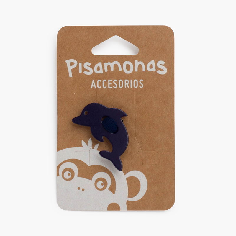 Elástico de cabelo golfinho Azul Marinho