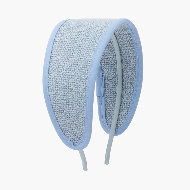 Bandolete larga rafia Azul Celeste