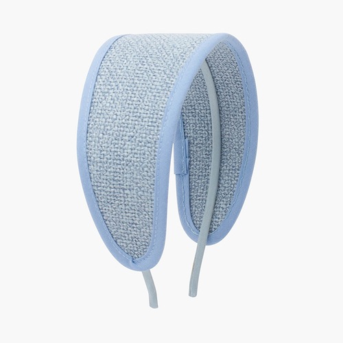 Bandolete larga rafia Azul Celeste