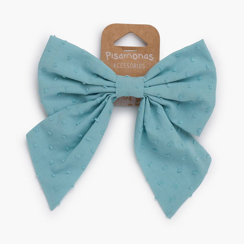 Laço plumeti bico de pato verde eucalipto