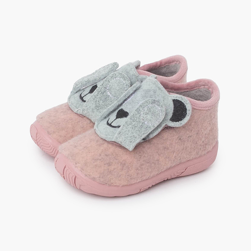 Pantufas primeiros passos animais Urso de pelúcia