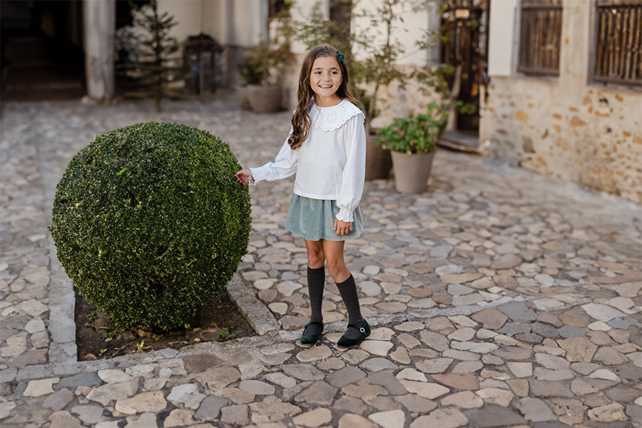 Merceditas veludo fivela joia