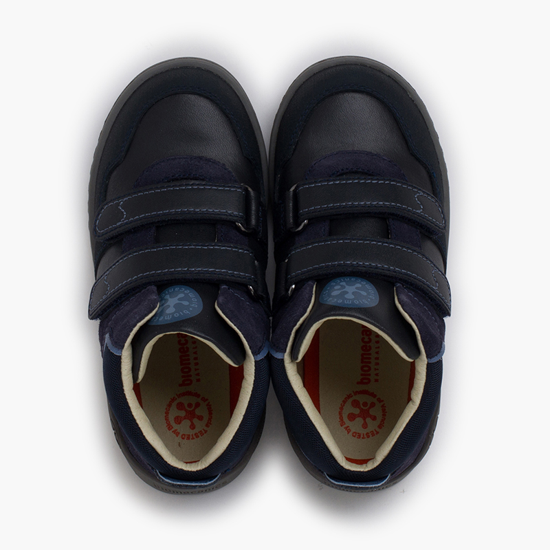 Botas Biomecanics duplo fecho aderente Azul Marinho