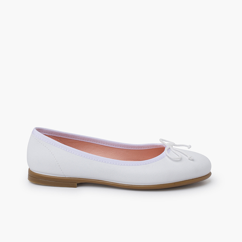 Sabrinas cerimónia pele soft lacinho Branco