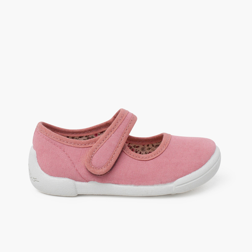 Merceditas barefoot tira aderente sola branca Rosa