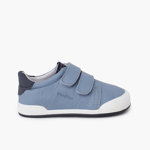 Sapatilhas Blanditos calcanhar contraste Azul