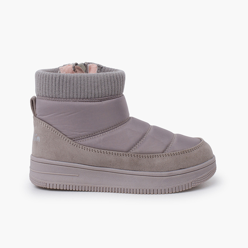 Botas Garvalín têxtil acolchoado Cinzento