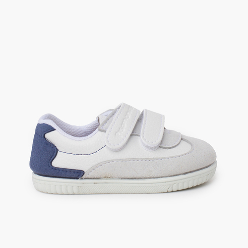 Sapatilhas blanditas minimal calcanhar cores Azul Jeans
