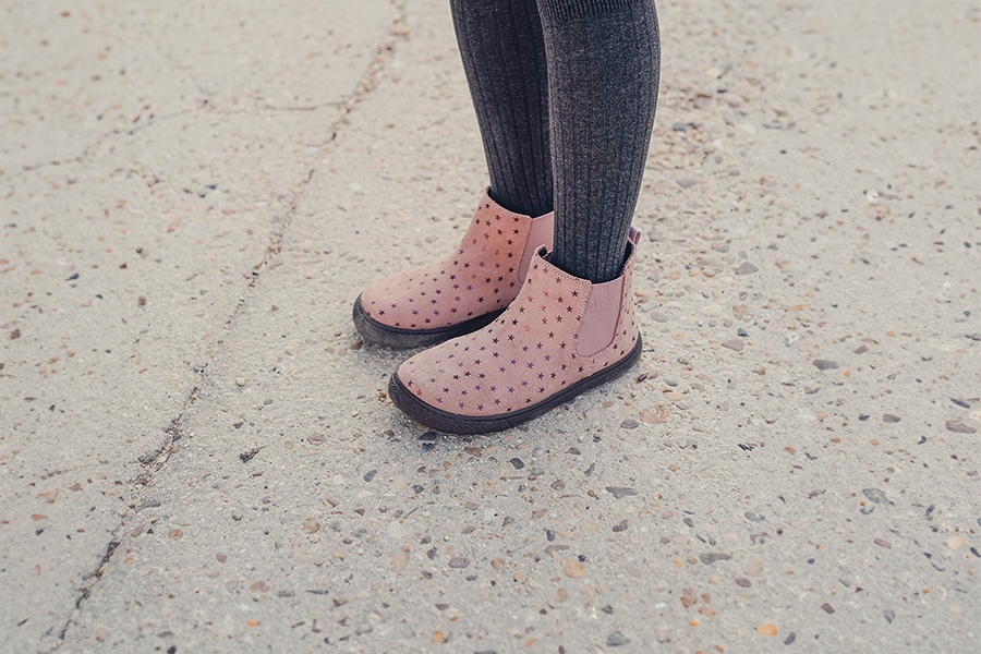 Botas barefoot elásticos estrelas