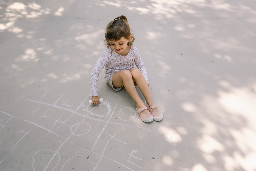 Merceditas barefoot lona lavada