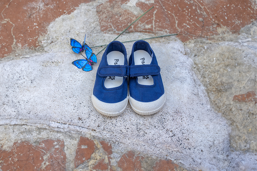Merceditas barefoot lona lavada