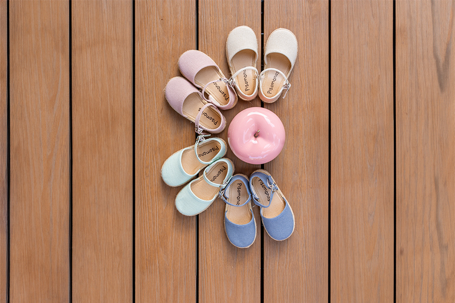 Alpercatas linho sola rasa fivela