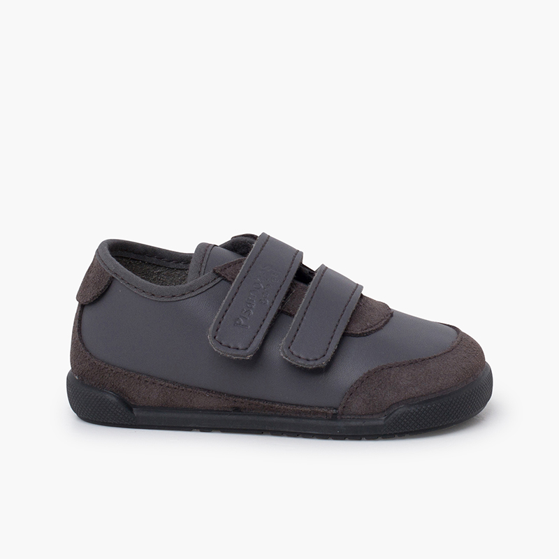 Sapatilhas barefoot combinadas Cinzento