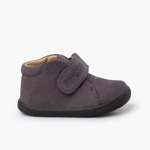 Botas barefoot camurça crianças Cinzento