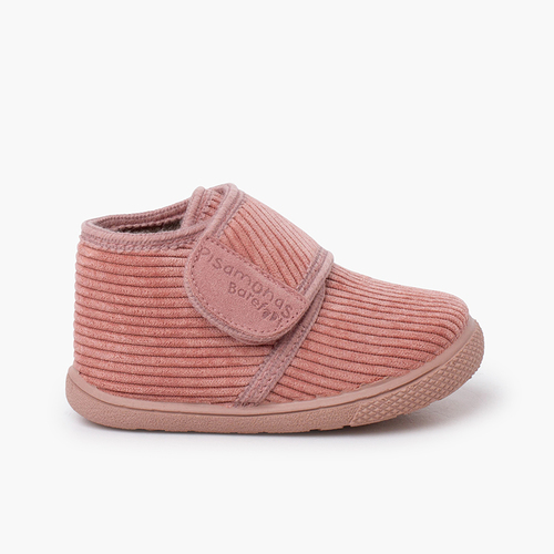 Pantufas bota bombazine barefoot tira aderente Rosa