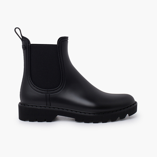 Botins galocha elásticos menina e mulher Preto
