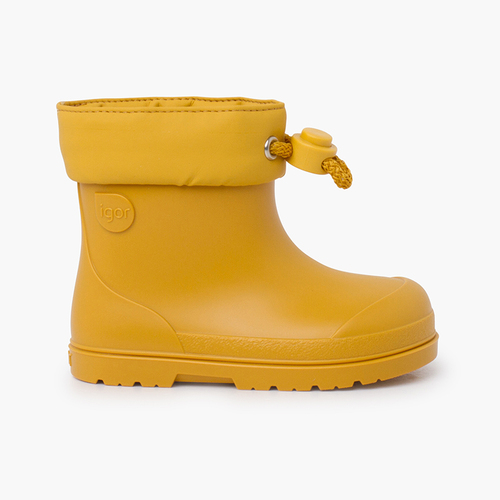 Galochas barefoot cordão ajustável Amarelo