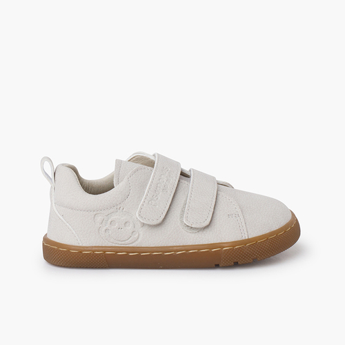 Sapatilhas barefoot tipo pele gravada Cru