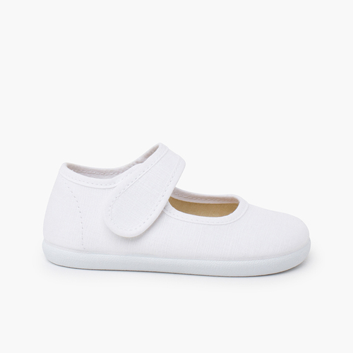 Merceditas barefoot linho fino Branco