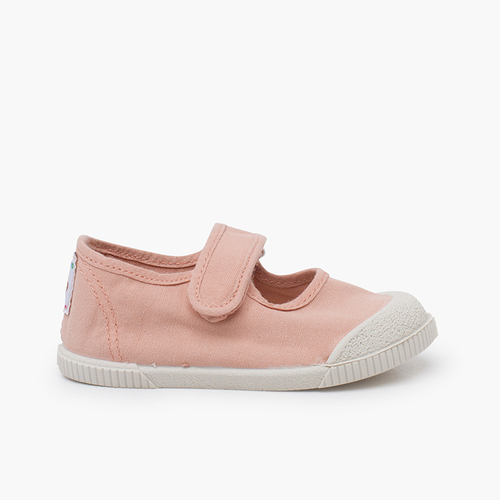 Merceditas barefoot lona lavada Maquilhagem