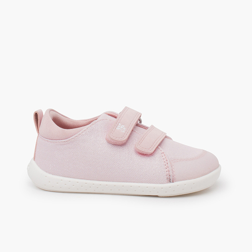 Sapatilhas flexíveis Garvalín brilho Rosa