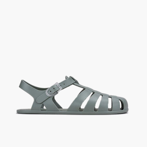 Sandálias borracha barefoot criança e mulher Verde