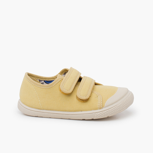 Sapatilhas lona barefoot biqueira borracha Banana