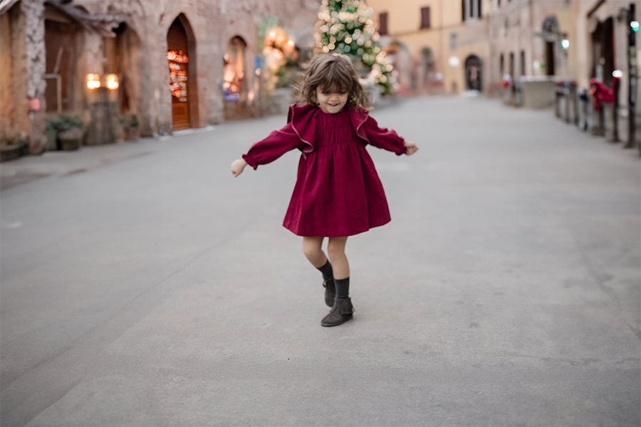 Botas menina franjas picado fecho éclair