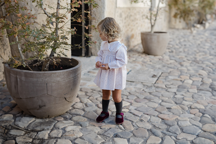 Merceditas barefoot veludo tira aderente