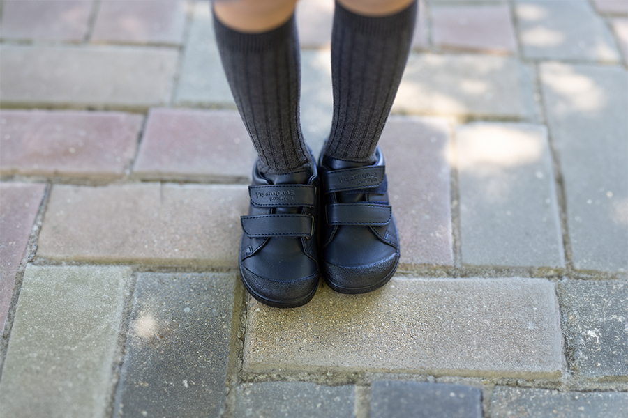 Sapatilhas desportivas barefoot colegiais crianças