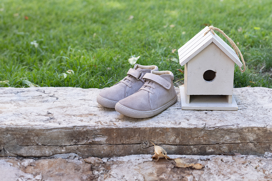 Botas barefoot camurça tira pele e atacadores
