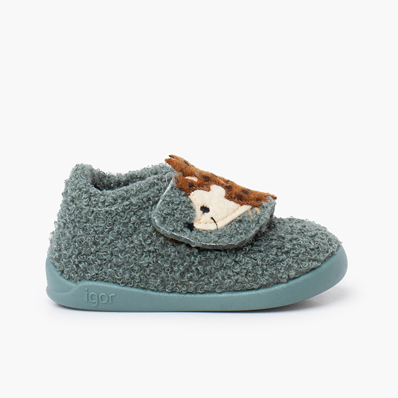 Pantufas Barefoot Animais Toalha erizo