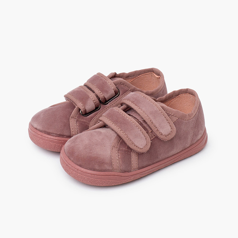 Sapatilhas veludo barefoot dupla tira aderente Maquilhagem