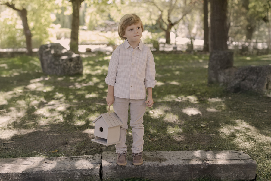 Sapatos de vela Wallaby suede meninos