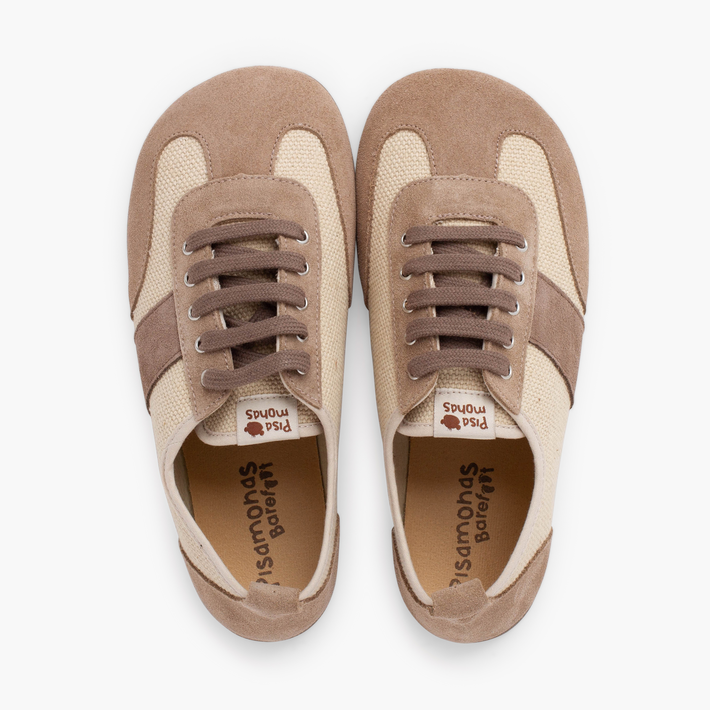 Zapatillas barefoot lona y serraje tallas altas Terra